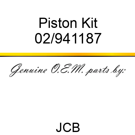 Piston Kit 02/941187