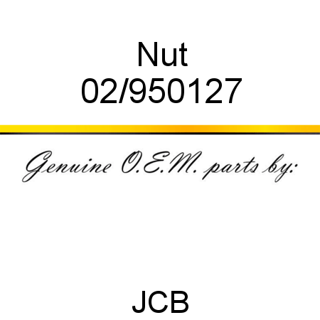 Nut 02/950127