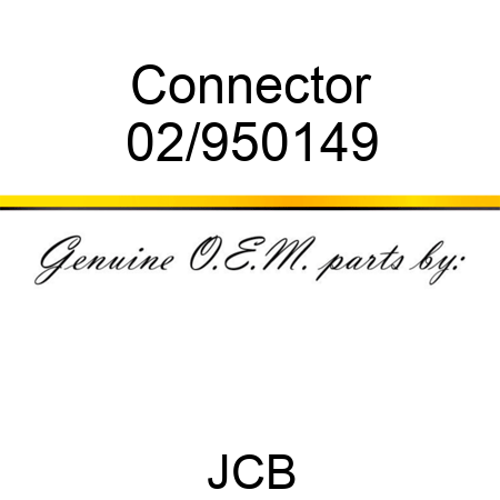 Connector 02/950149