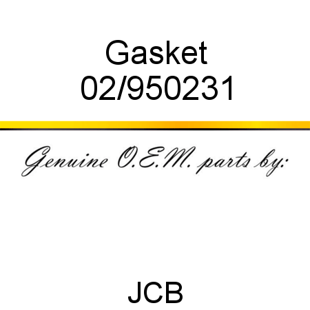 Gasket 02/950231