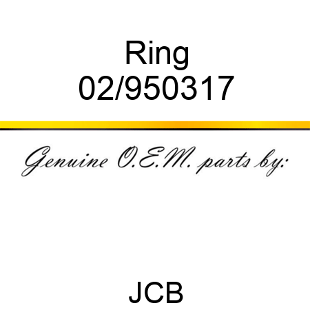 Ring 02/950317