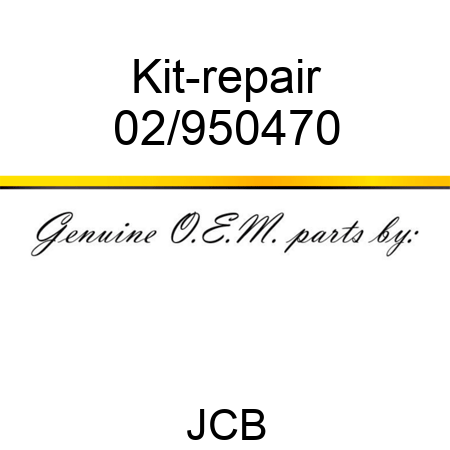 Kit-repair 02/950470