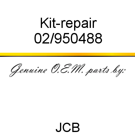Kit-repair 02/950488