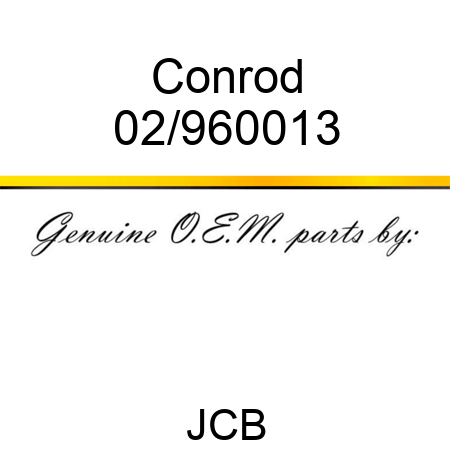 Conrod 02/960013