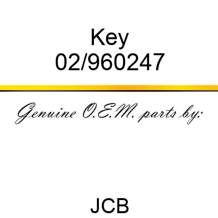 Key 02/960247