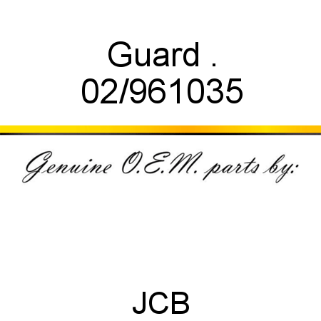 Guard, . 02/961035