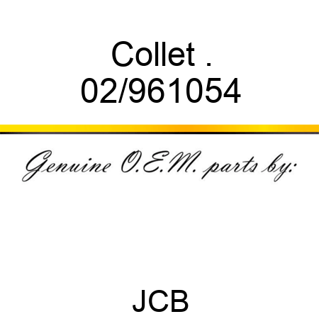 Collet . 02/961054