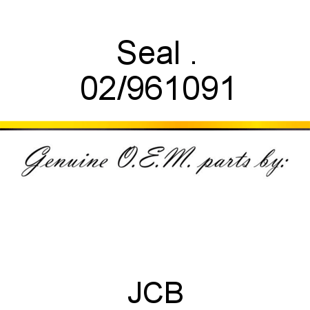 Seal, . 02/961091