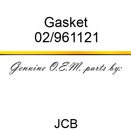 Gasket 02/961121