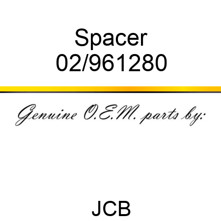 Spacer 02/961280