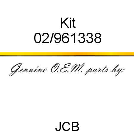 Kit 02/961338