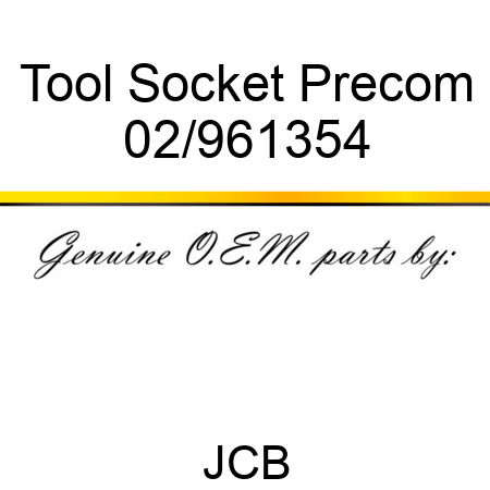 Tool Socket Precom 02/961354