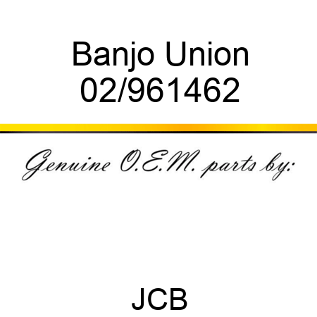 Banjo Union 02/961462