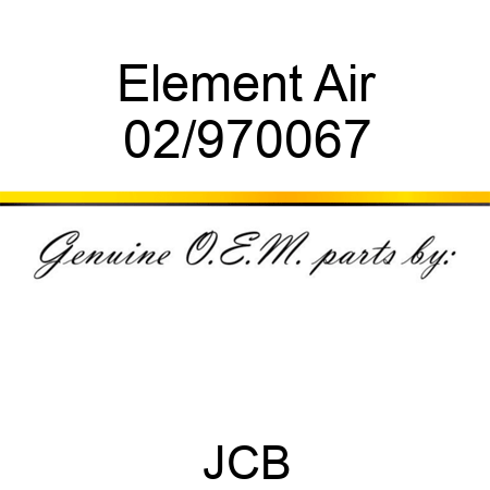 Element Air 02/970067