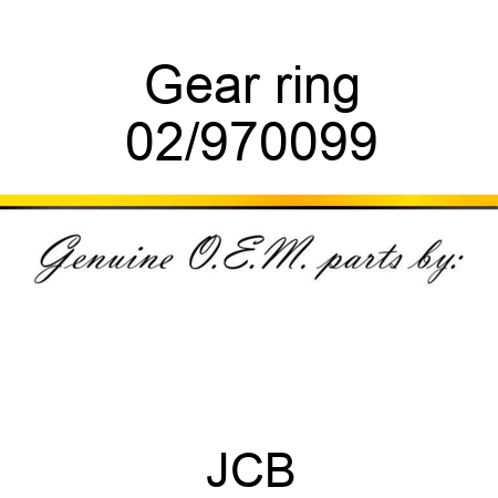 Gear ring 02/970099