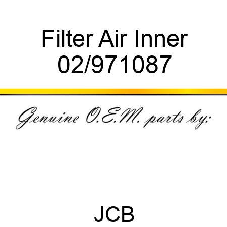Filter Air Inner 02/971087