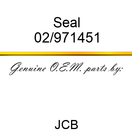Seal 02/971451