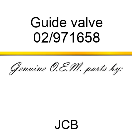 Guide valve 02/971658