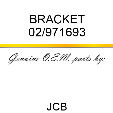 BRACKET 02/971693