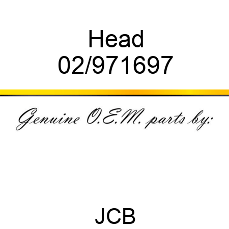 Head 02/971697