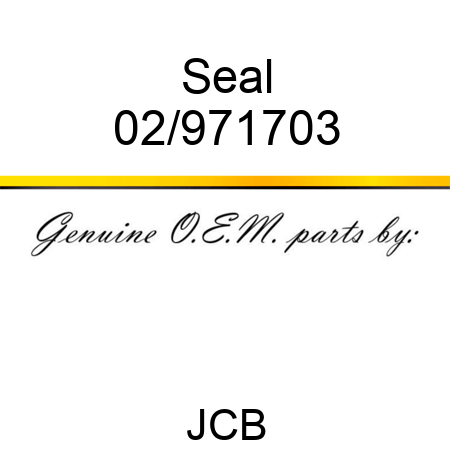 Seal 02/971703