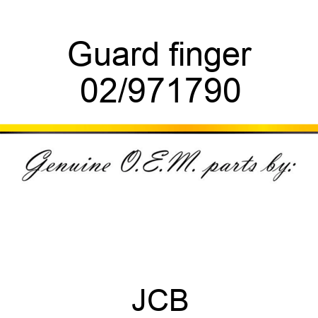 Guard finger 02/971790