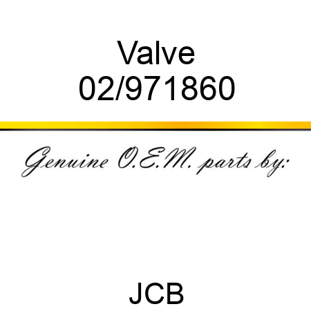Valve 02/971860