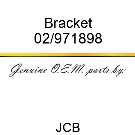 Bracket 02/971898
