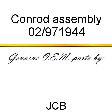 Conrod, assembly 02/971944