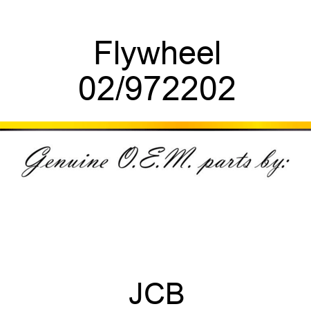 Flywheel 02/972202