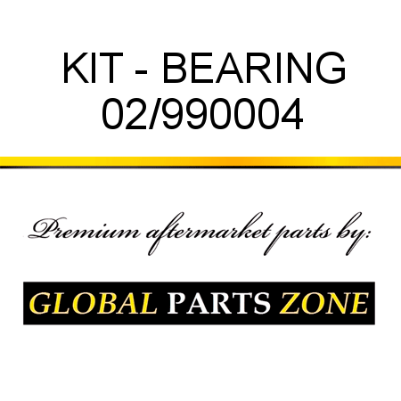 KIT - BEARING 02/990004