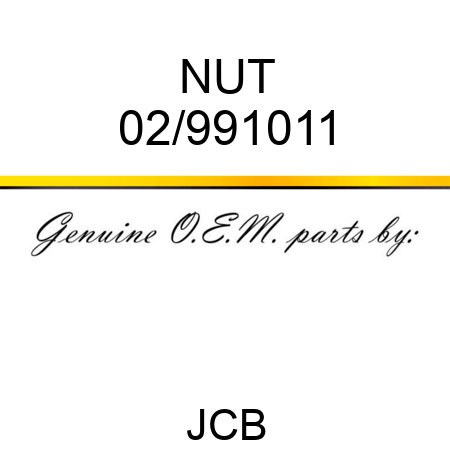NUT 02/991011
