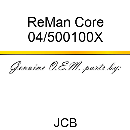 ReMan Core 04/500100X