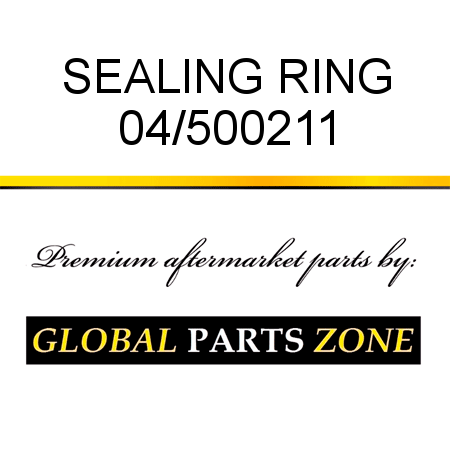 SEALING RING 04/500211