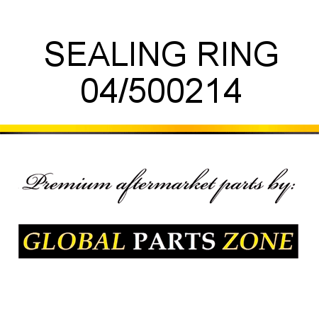 SEALING RING 04/500214