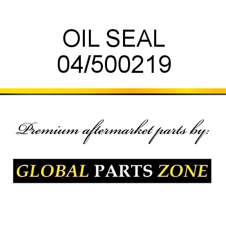 OIL SEAL 04/500219