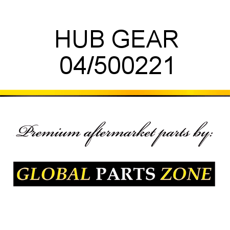 HUB GEAR 04/500221