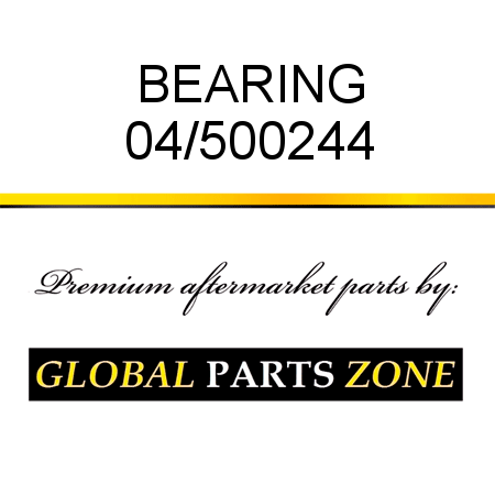 BEARING 04/500244