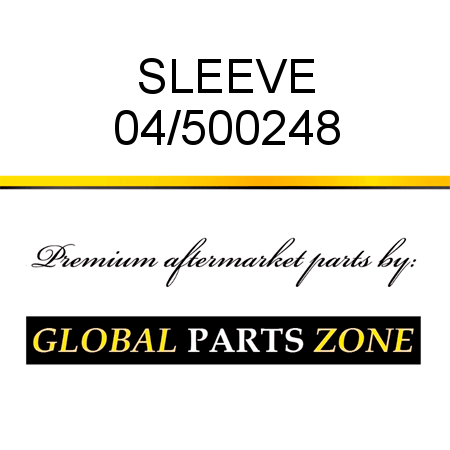 SLEEVE 04/500248