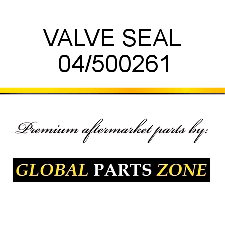 VALVE SEAL 04/500261