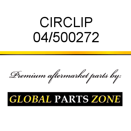CIRCLIP 04/500272