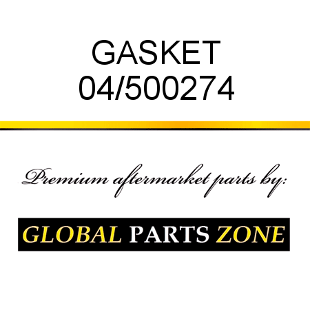 GASKET 04/500274