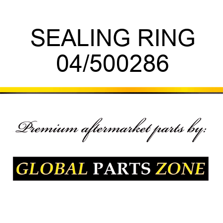 SEALING RING 04/500286