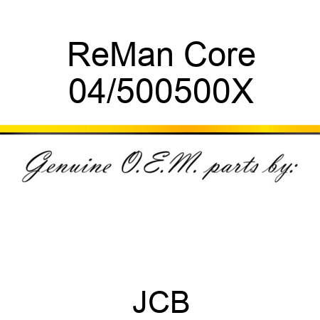 ReMan Core 04/500500X