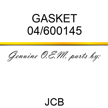 GASKET 04/600145