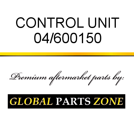 CONTROL UNIT 04/600150