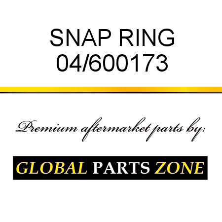 SNAP RING 04/600173