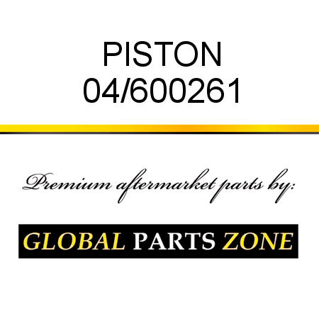 PISTON 04/600261