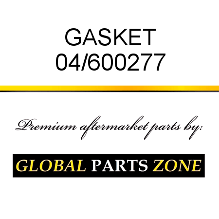 GASKET 04/600277