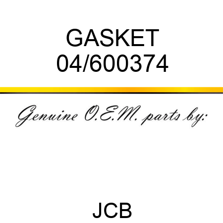 GASKET 04/600374